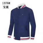 tommy hilfiger veste promo t1376 strip col blue